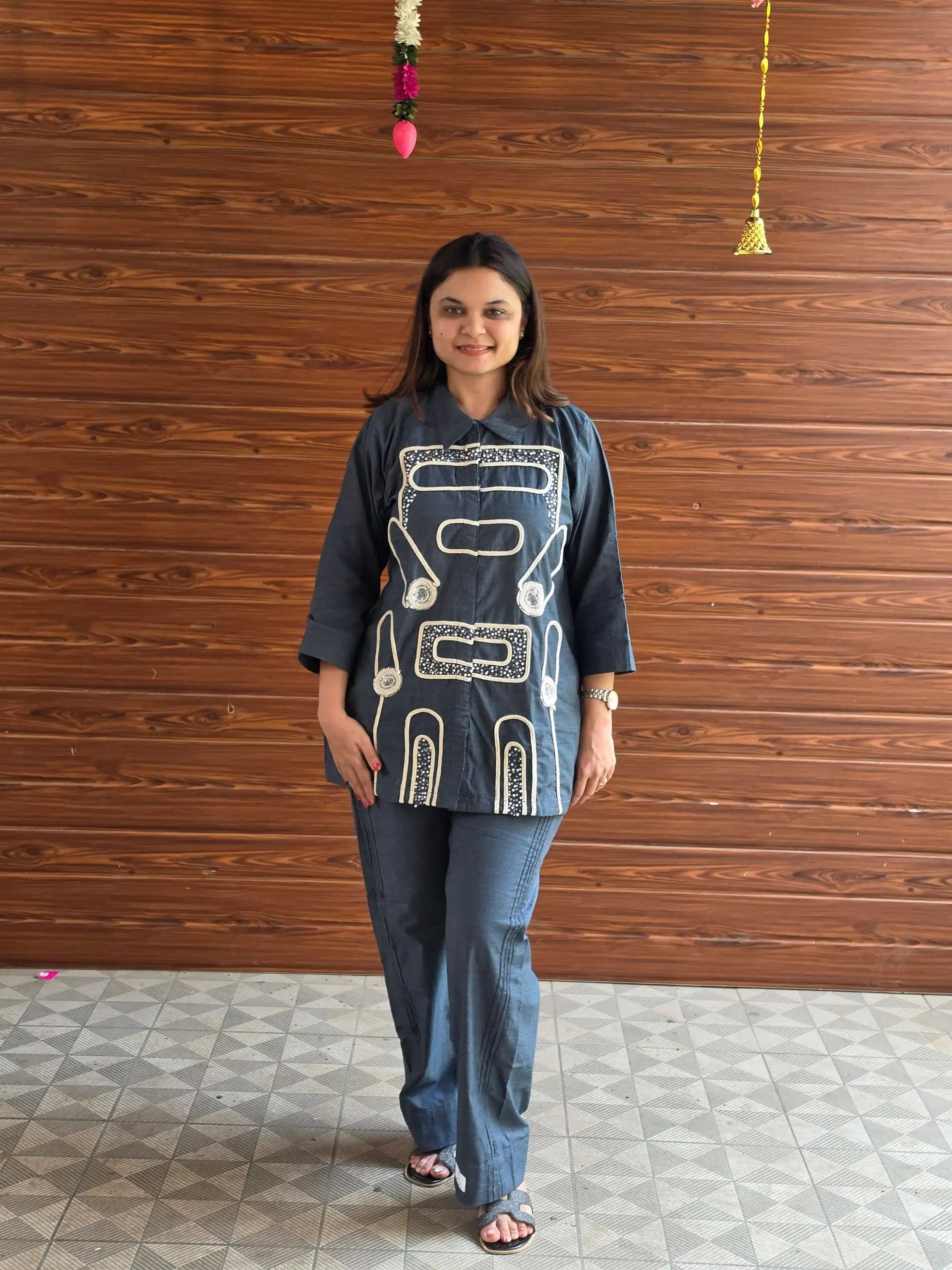 Denim Cordset
